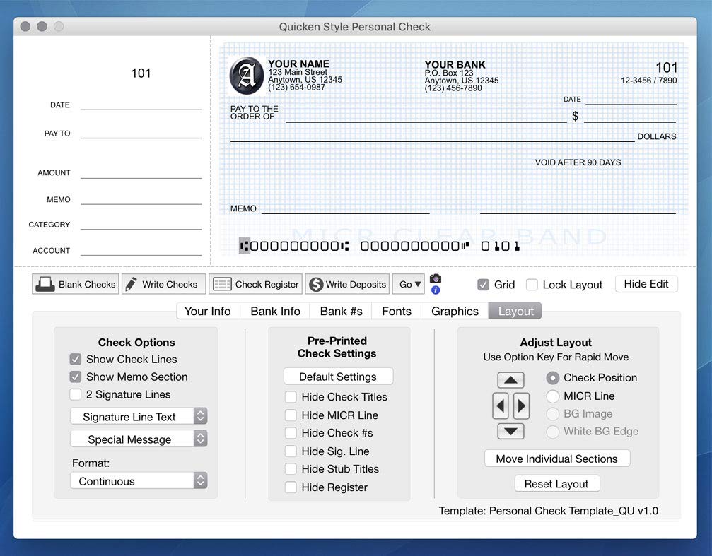 CheckBuilderPro - Windows & Mac Check Printing Software